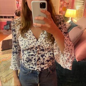 🛑SOLD🛑 NWT free people top!!!